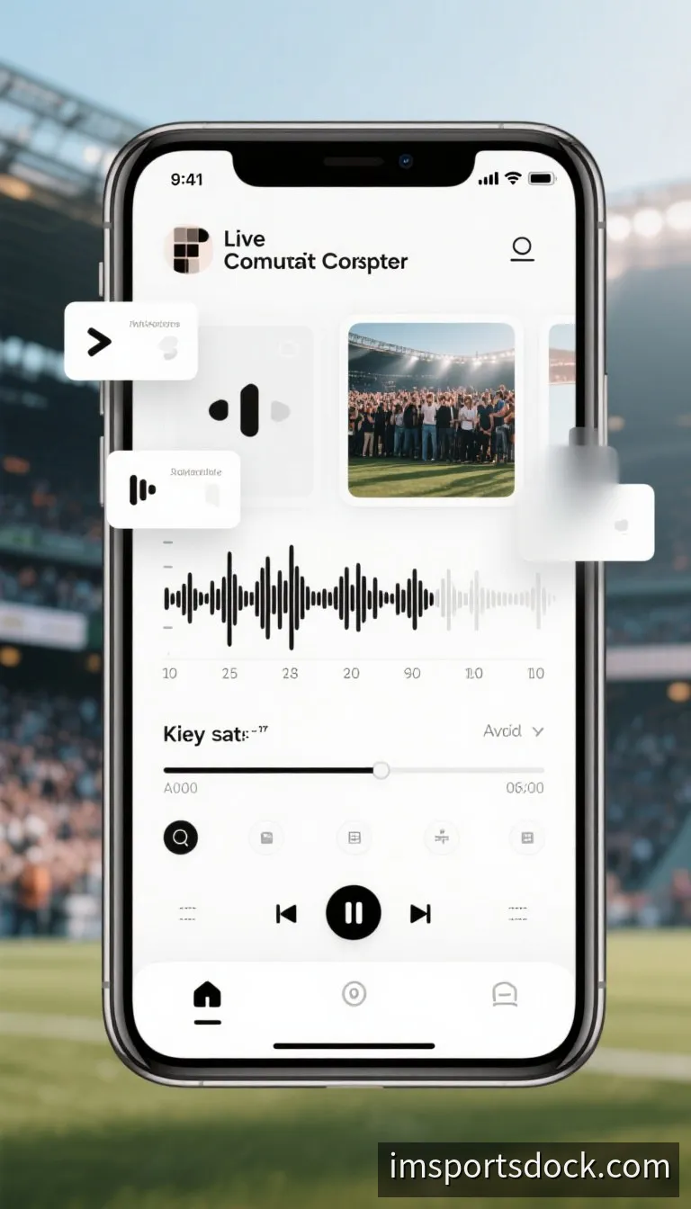 im体育移动端APP高清赛事界面截图